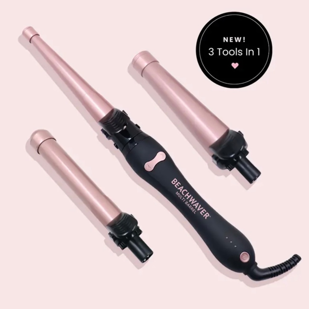 beach wave curling iron